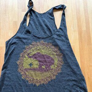 Herbivore Clothing Elephant Tank Top Medium Vegan